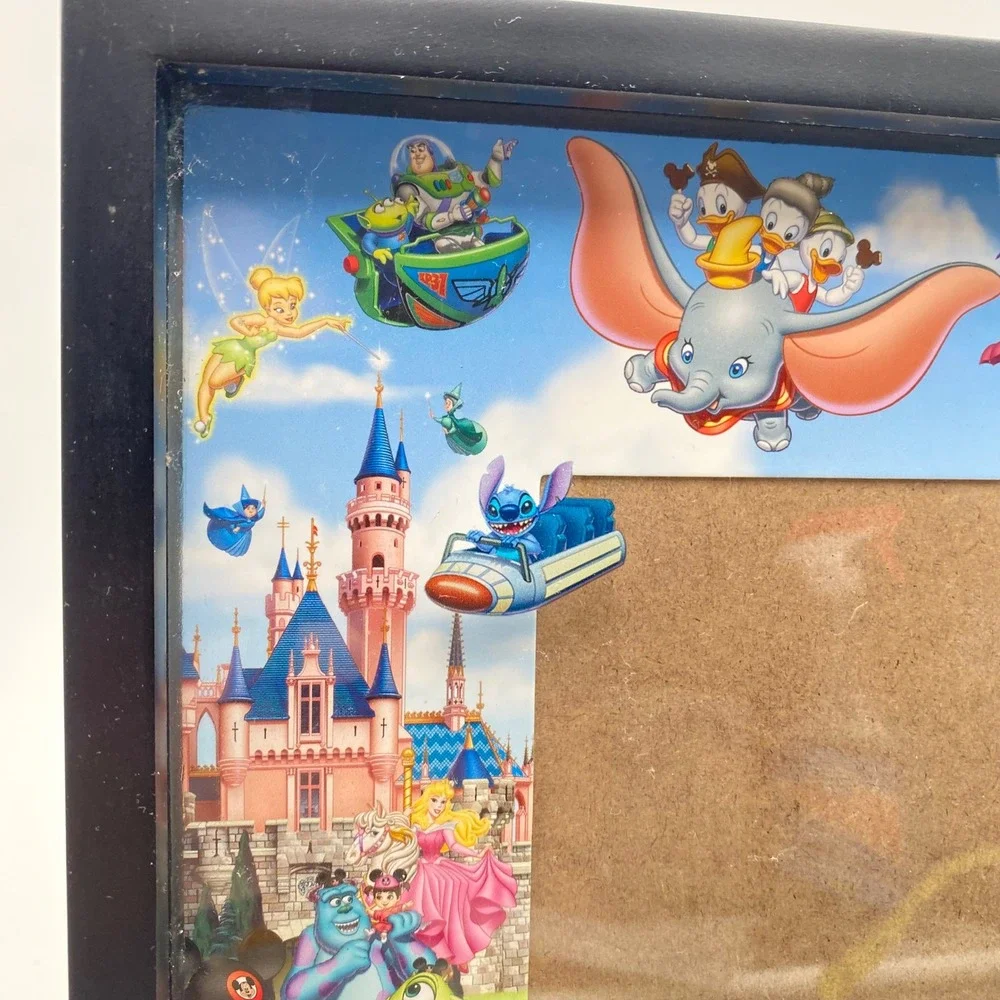 DisneyParks Shadow Box 5x7 Picture Frame Storybook Mickey & Friends Pixar